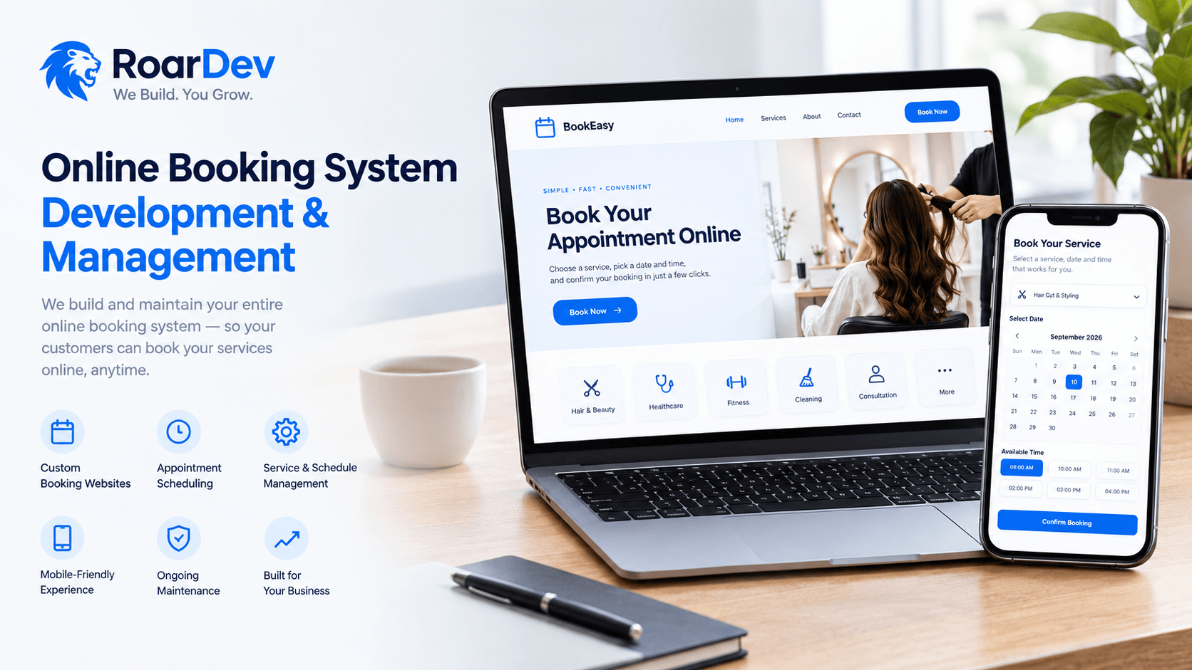 Online Booking System Development & Management